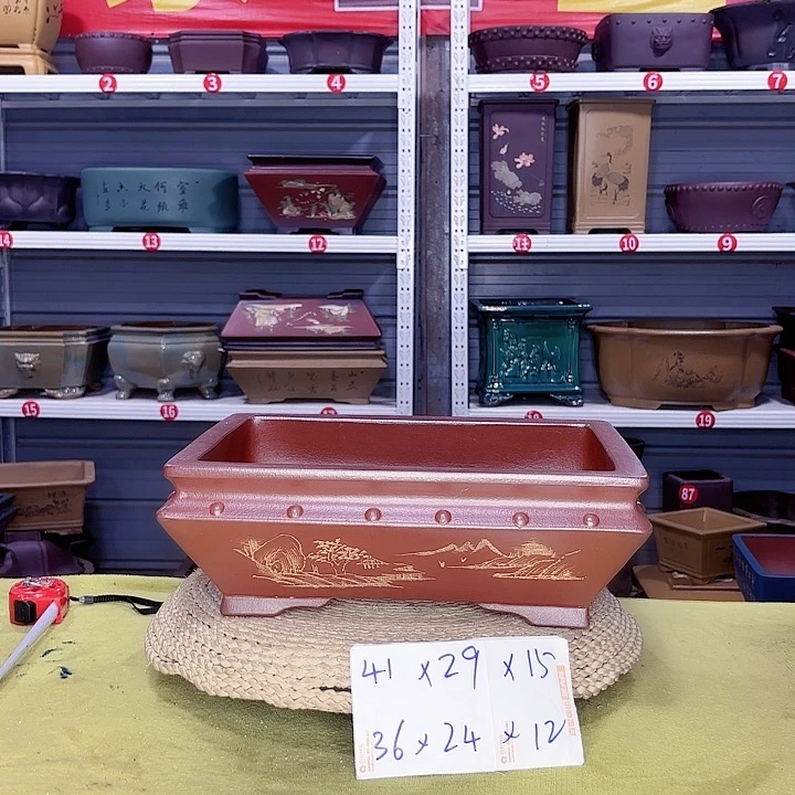 紫砂花盆宜兴紫砂厂