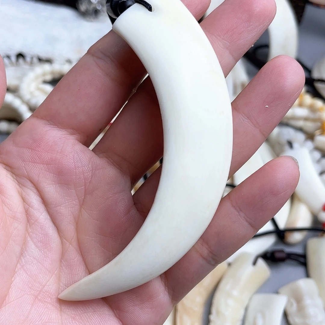 猪牙獠牙手把件挂件