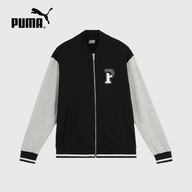 PUMA/彪马【商场同款新品】棒球服男款运动服休闲宽松夹克678713-01
