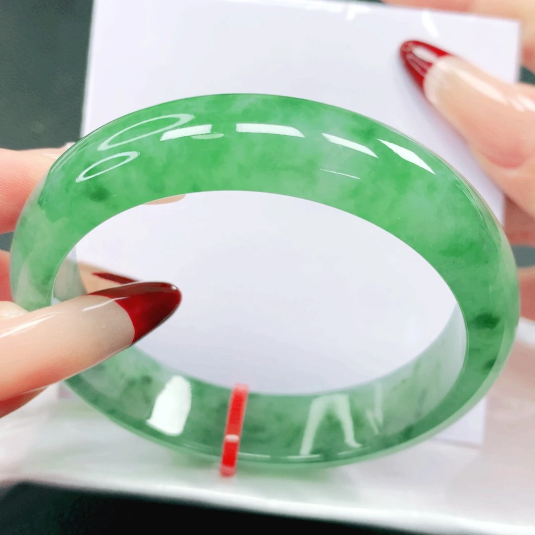 翡翠未镶嵌手镯58