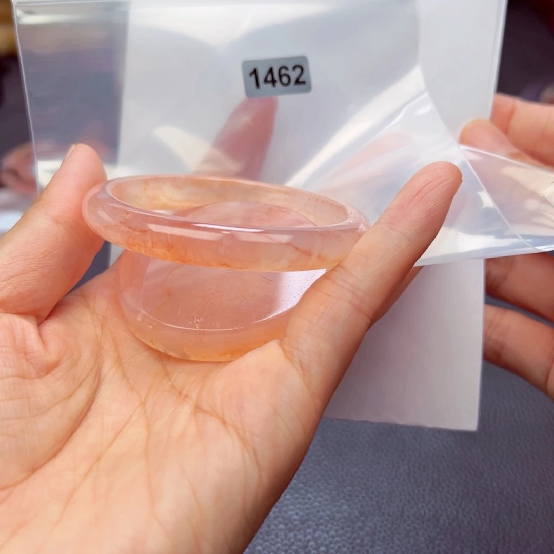 玛瑙/玉髓手镯未镶嵌苹***学