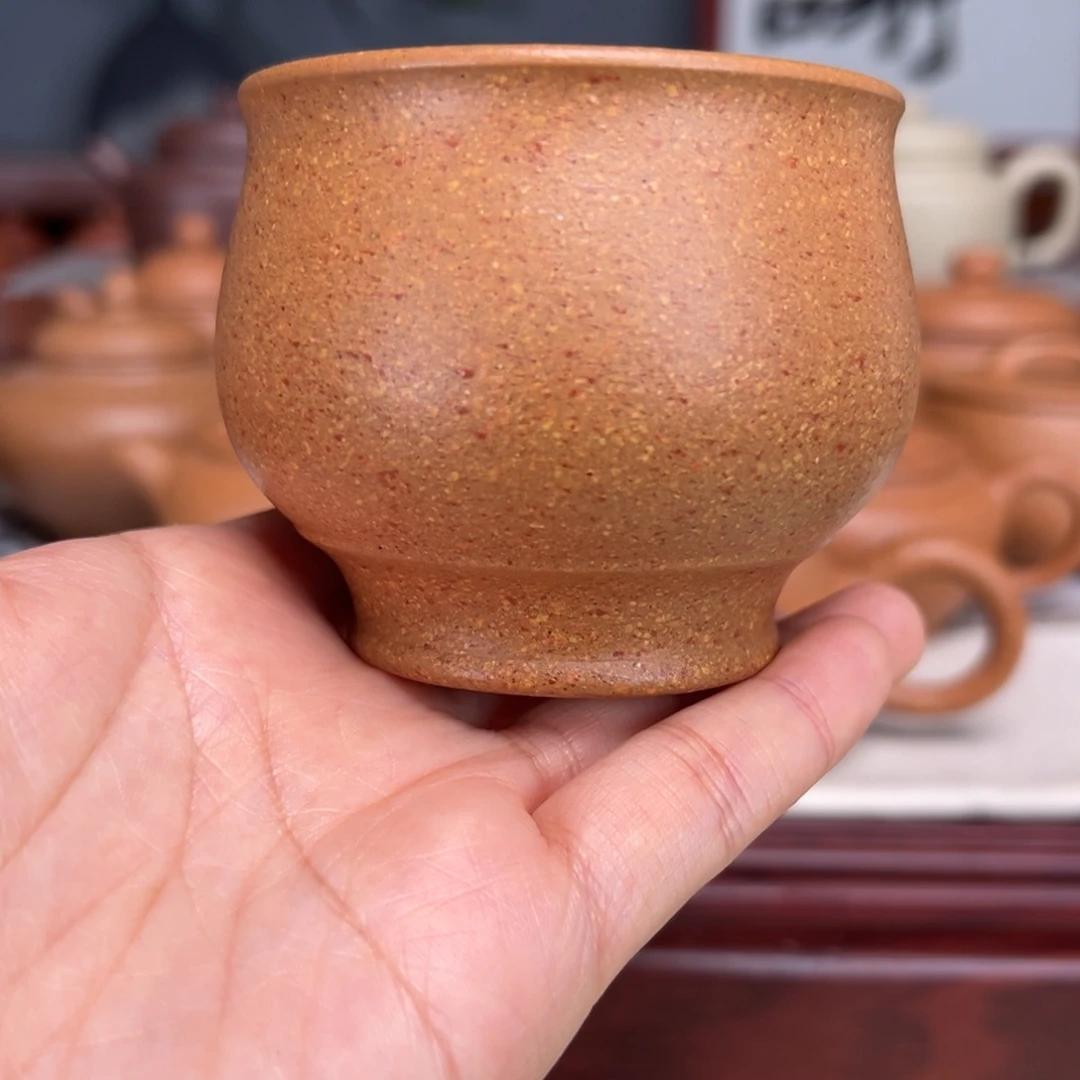 紫砂茶壶梨皮黄的150