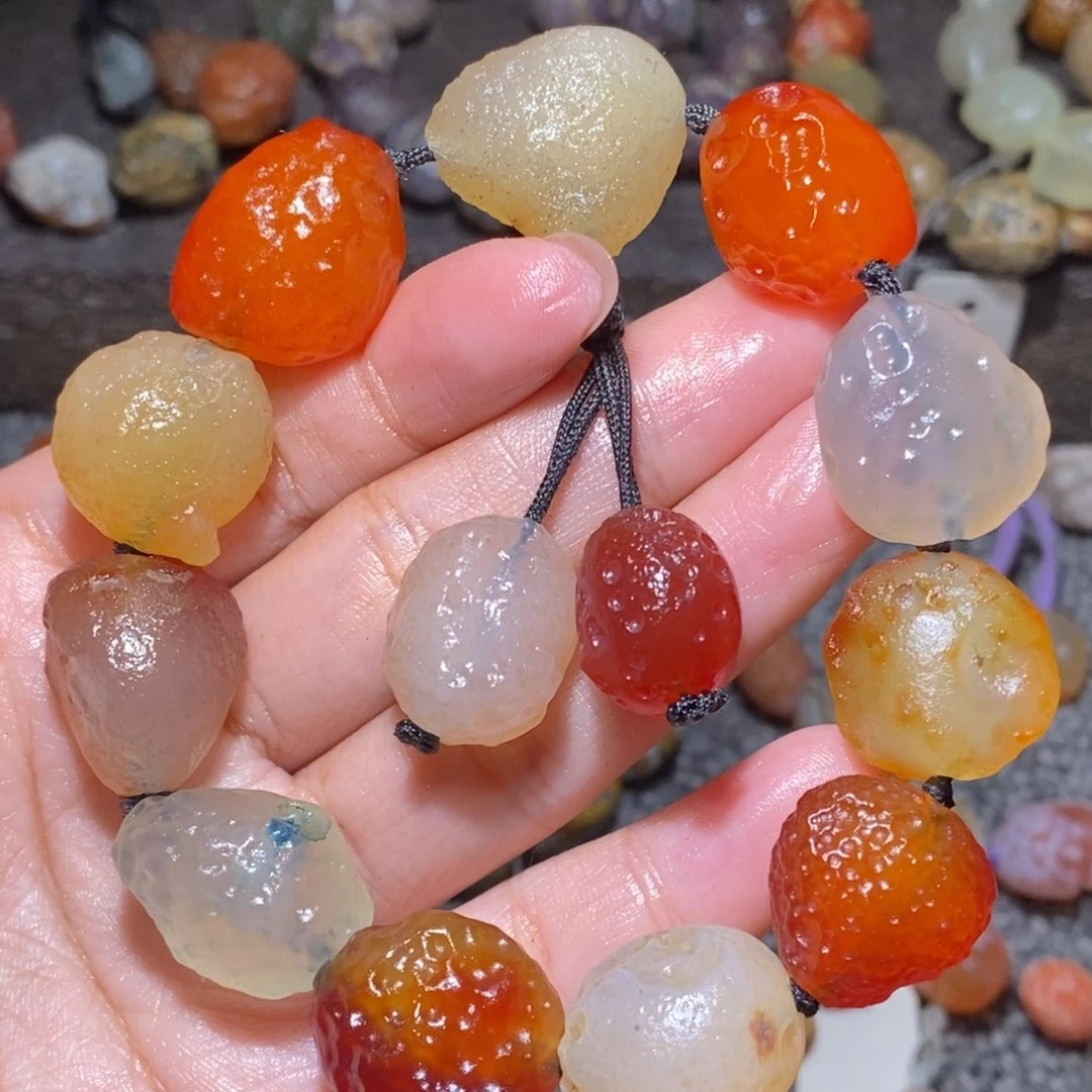 玛瑙/玉髓未镶嵌珠宝半成品