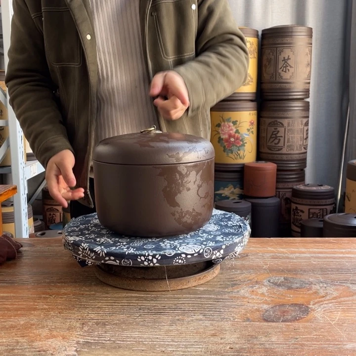 紫砂茶叶罐茶叶罐