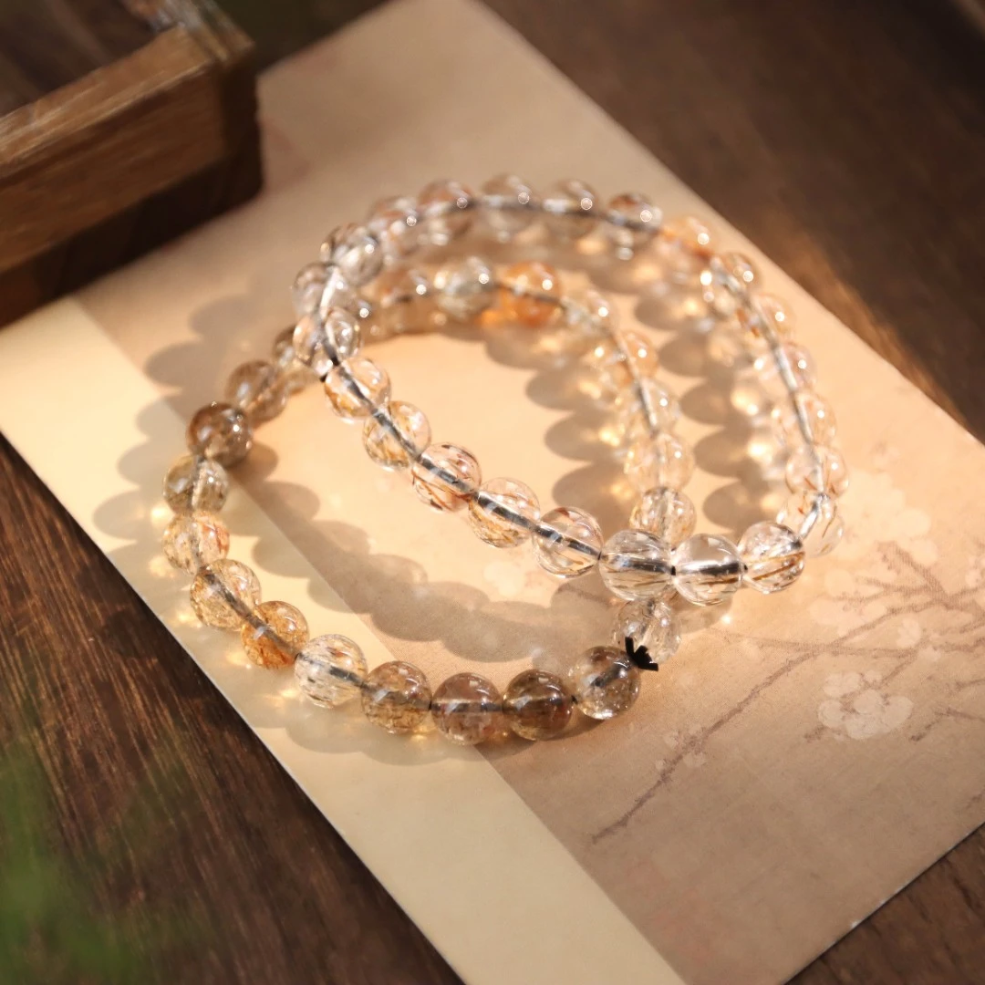 黑金超七圆珠时尚百搭女款单圈手串（多样性发货 发其一）