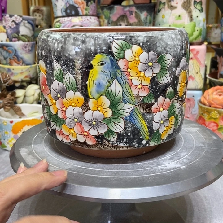 景德镇艺术手绘作品