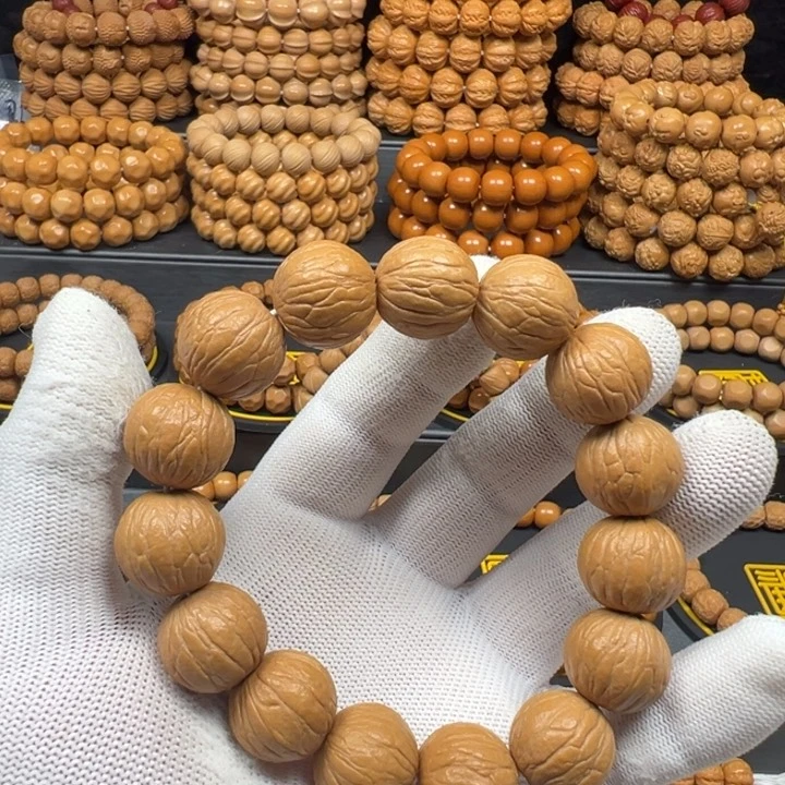 猴头核桃手串用****3聚宝盆