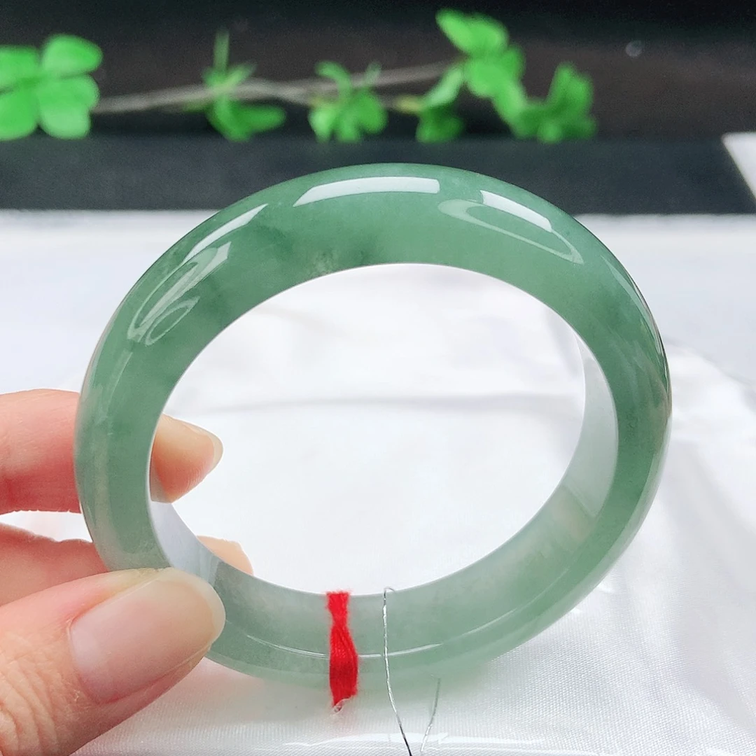 未镶嵌手镯翡翠53圈