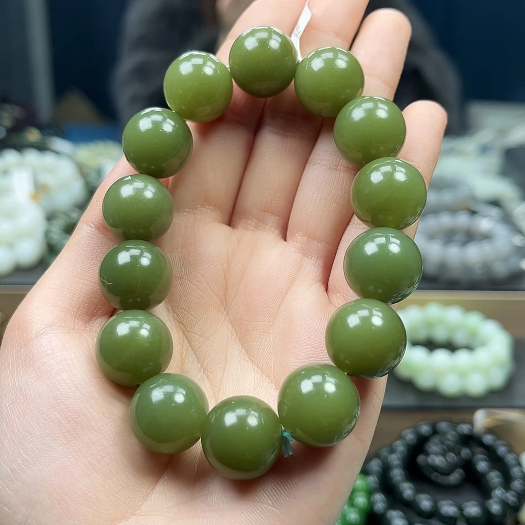 和田玉手链未镶嵌