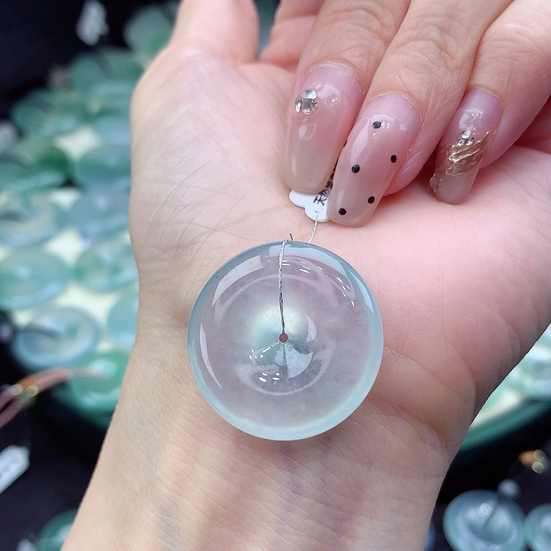 颈饰未镶嵌翡翠编号55尺寸25.5/6.3