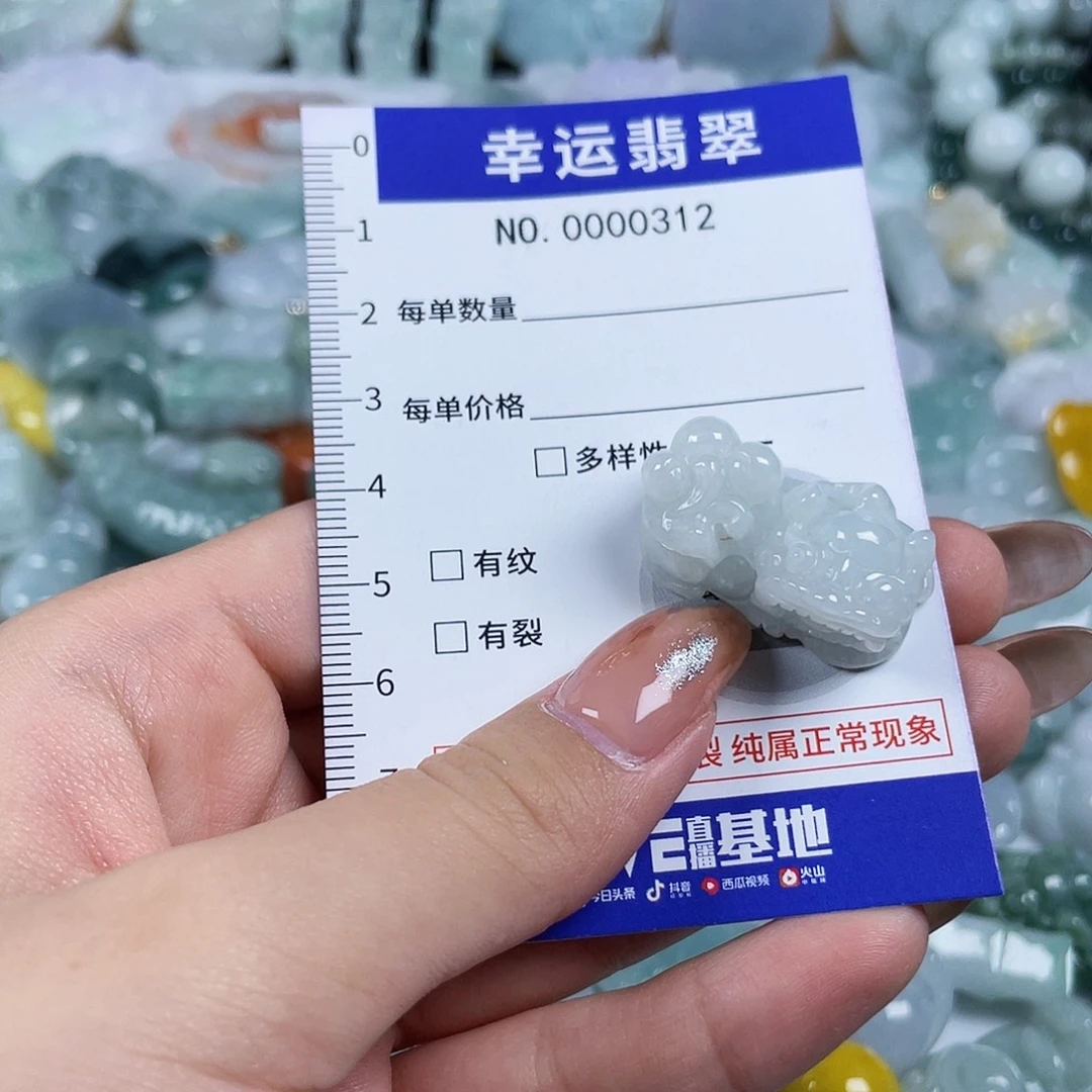 翡翠未镶嵌颈饰312