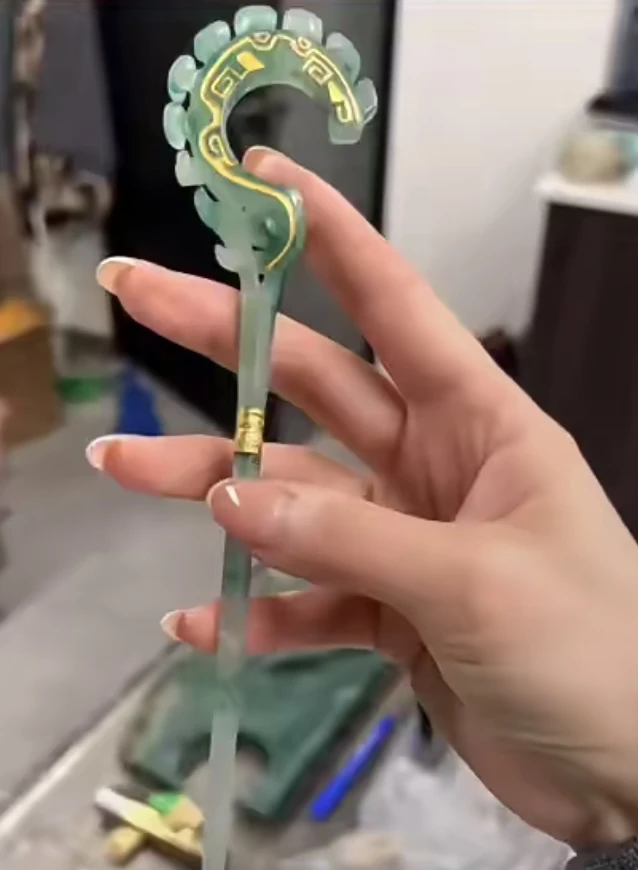 【玛卡】小红书同款国漫周边结借瘦醋酸材质发簪子发饰概念遇强则强