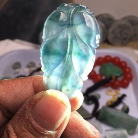 翡翠散珠天然翡翠