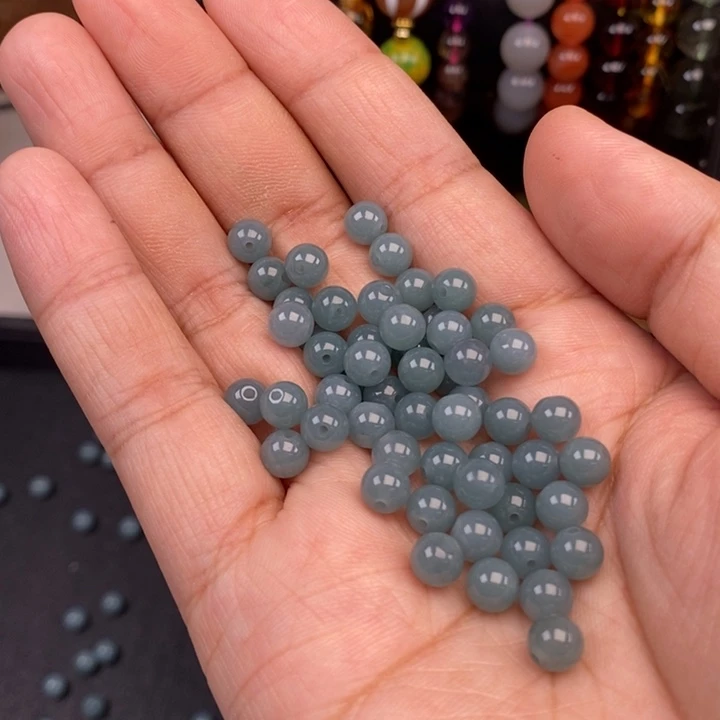 散珠翡翠30个蓝水卡6