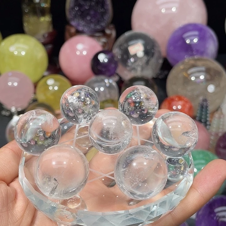 水晶珠宝半成品未镶嵌微瑕