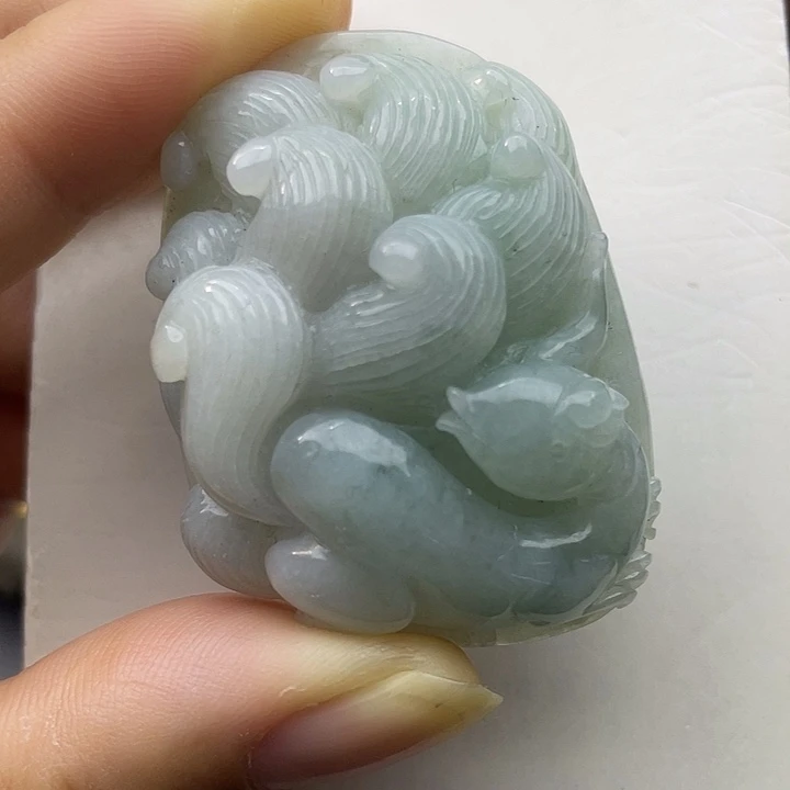 翡翠未镶嵌颈饰翡翠吊坠