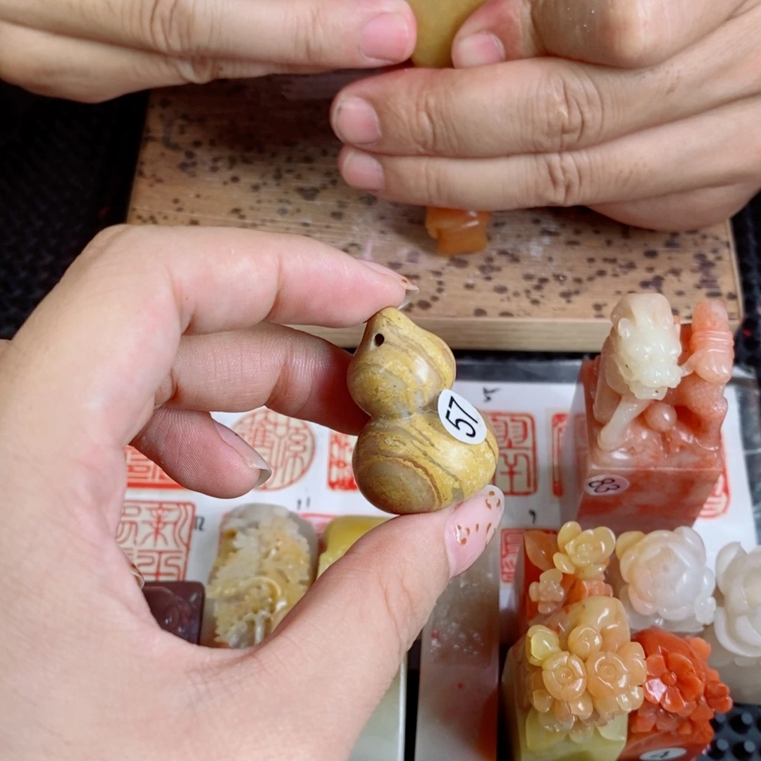 ᥫ***。巴林石印石成品正章书法用品