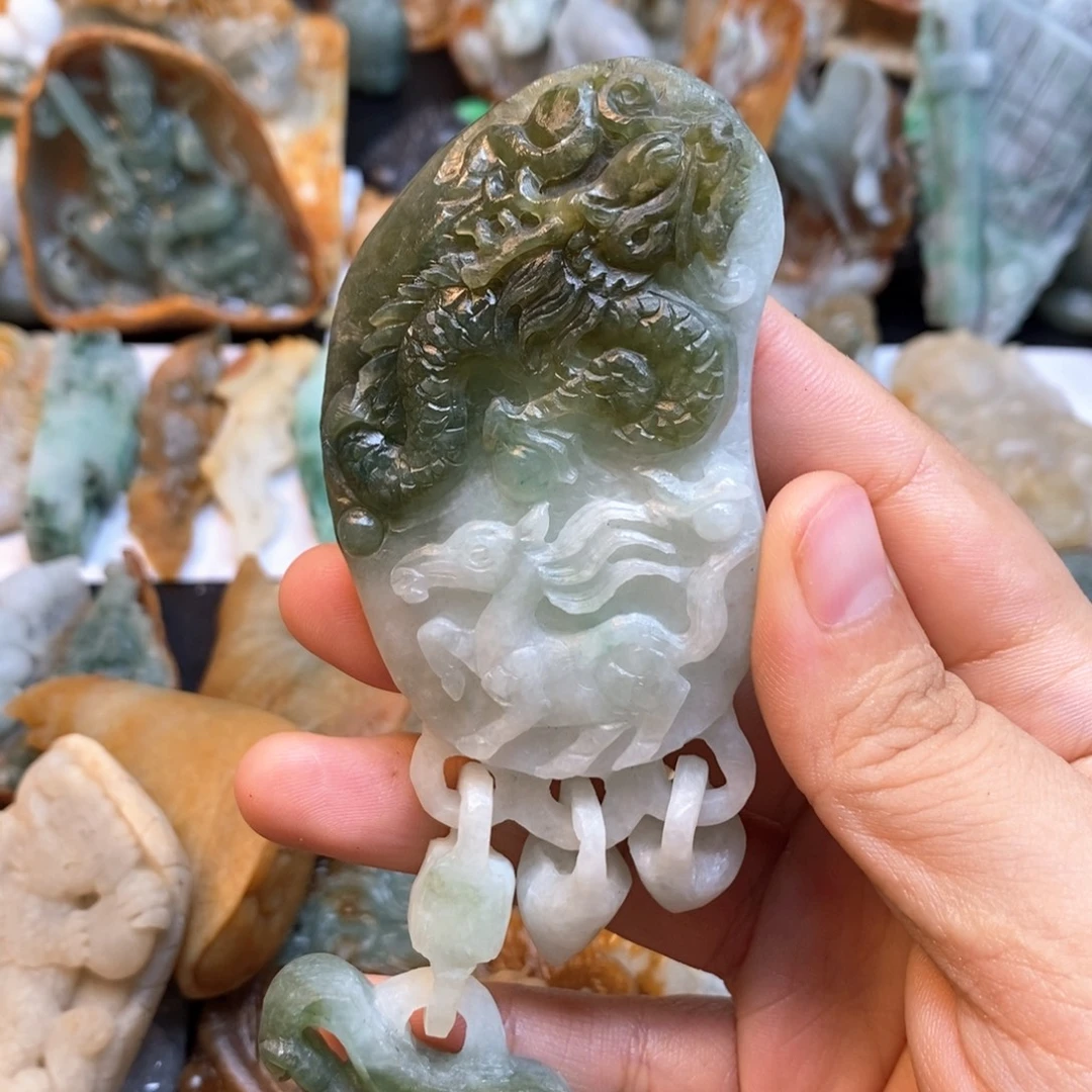 定制翡翠未镶嵌特色76