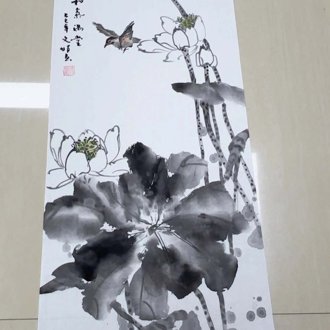 国画国画作品多次