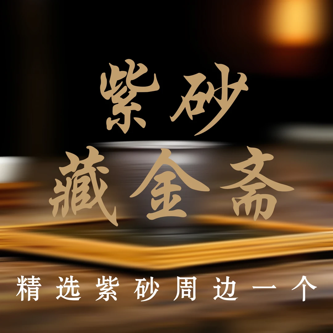 藏金斋精美紫砂周边一个