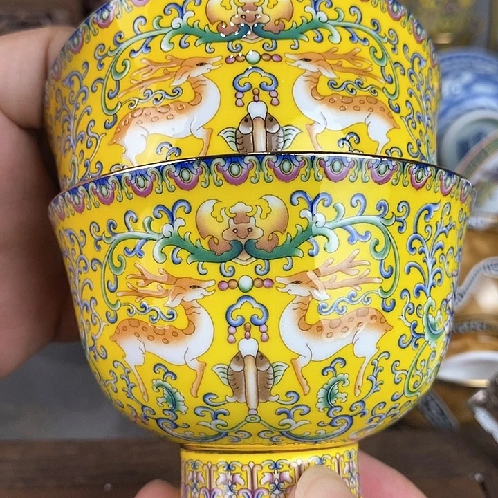 景德镇陶瓷藏式茶碗