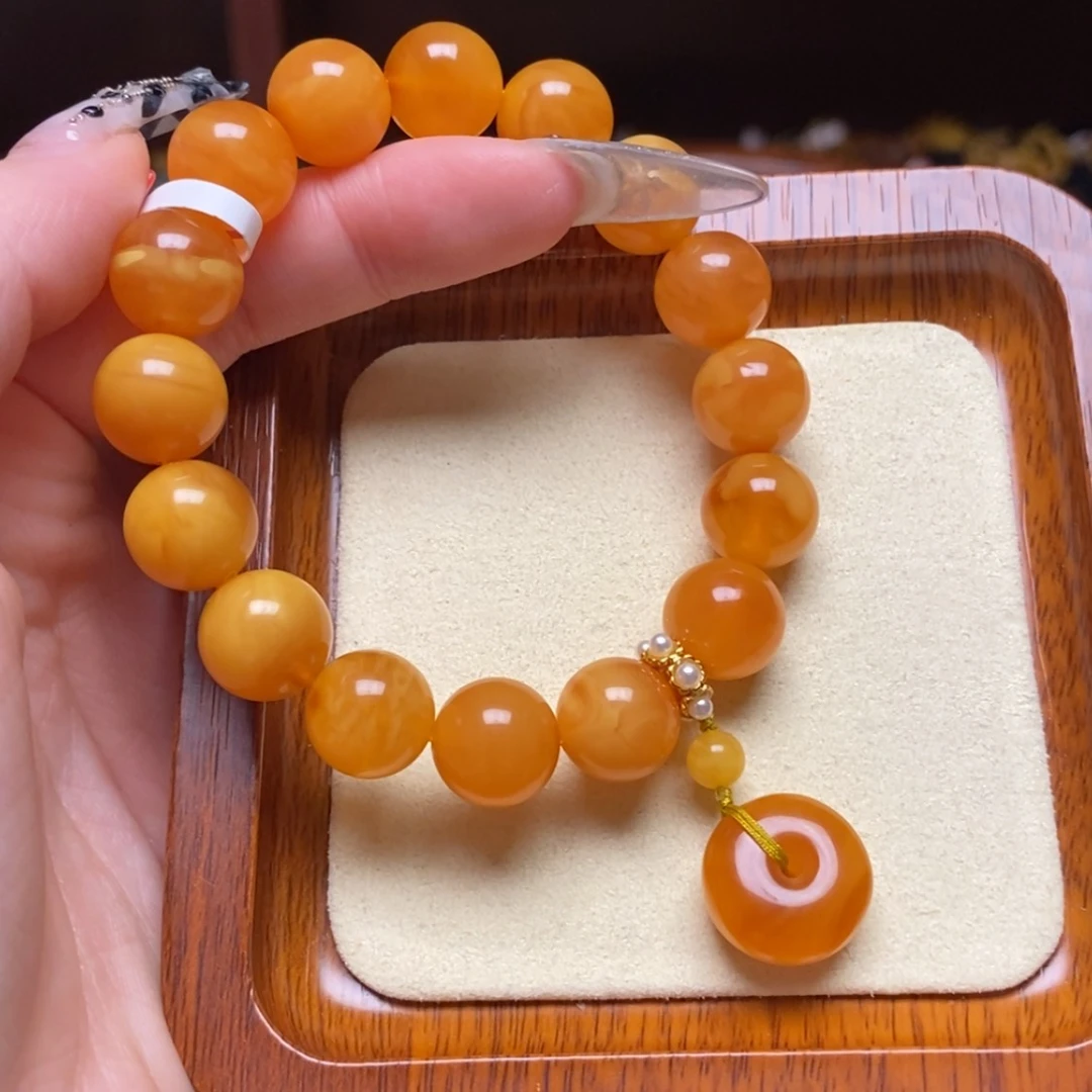 【闪购商品】蜜蜡手链未镶嵌手串