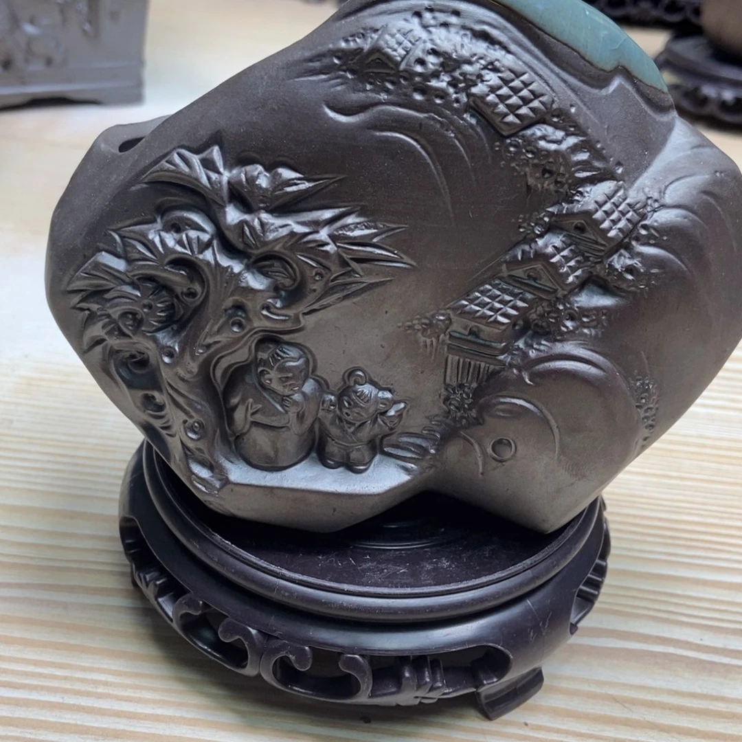 瓷片陶瓷花盆陶瓷艺术