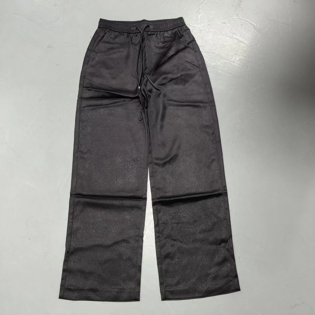 【南油玲姐】黑色松紧腰休闲裤K8852