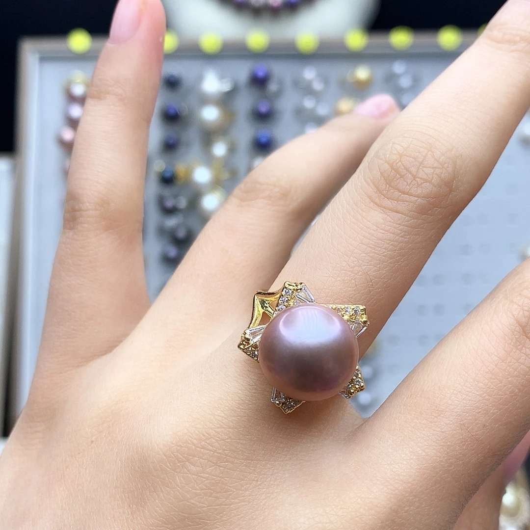 *****颈饰合金淡水珍珠