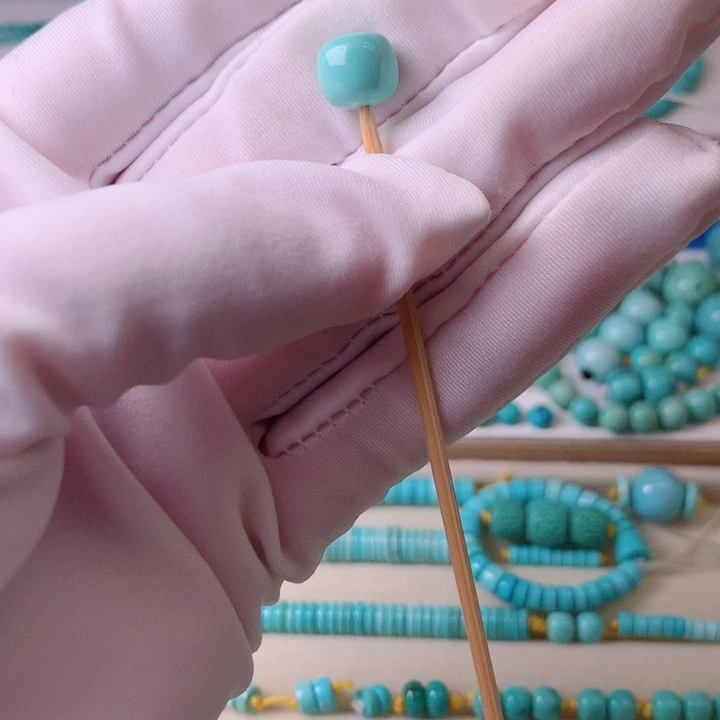 绿松石未镶嵌挂件