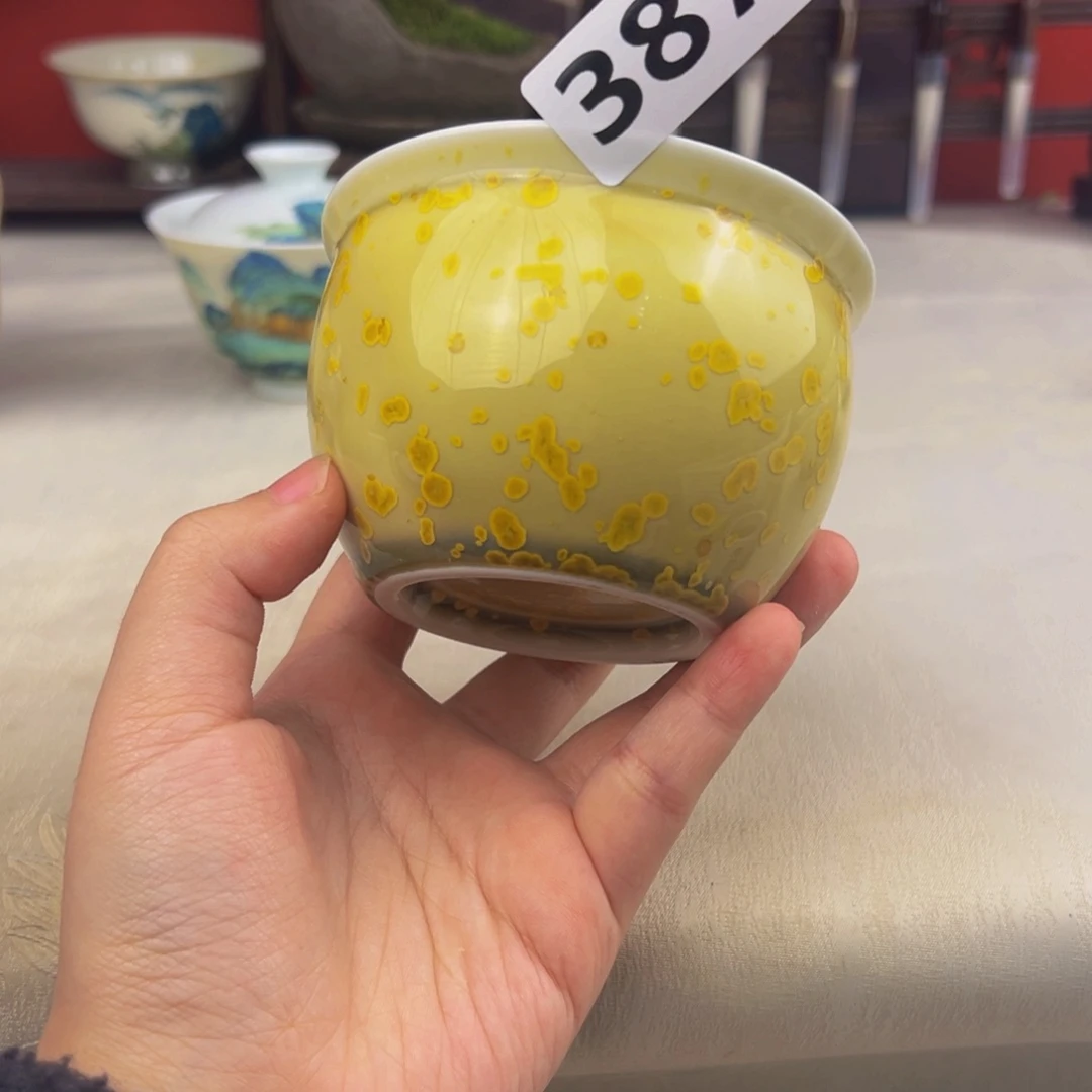 杯子纯手工柴烧主人杯