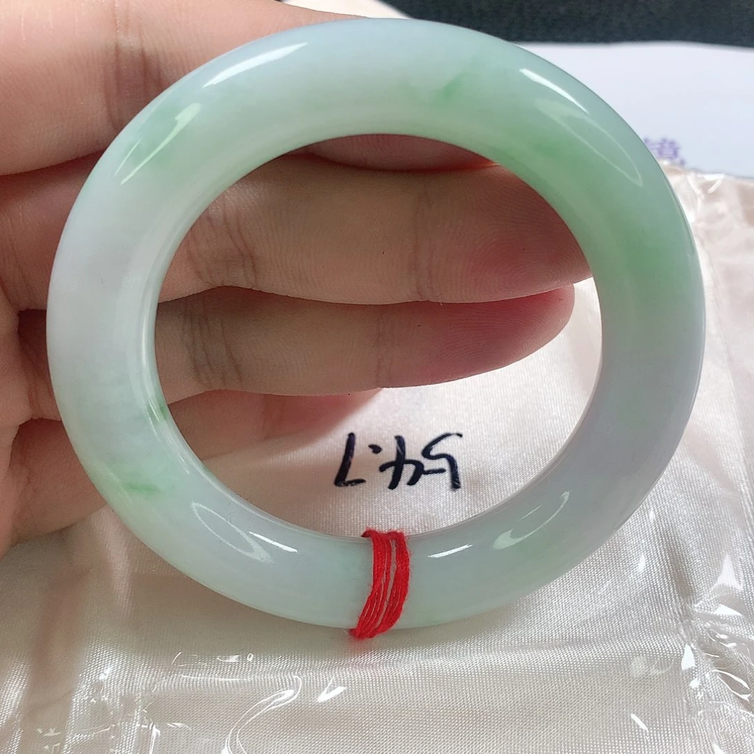 翡翠手镯（圆镯）未镶嵌325号