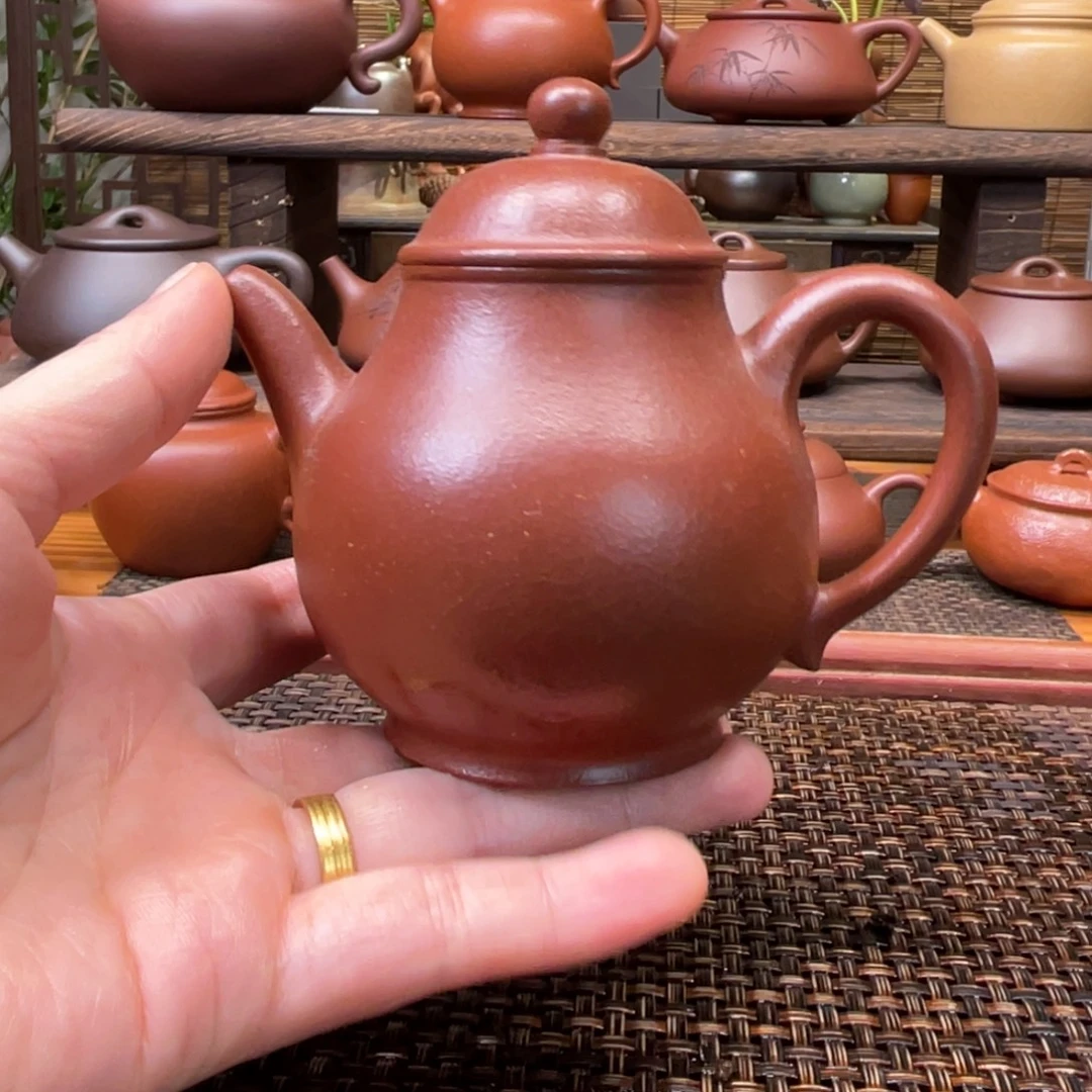 茶壶紫砂宜兴原矿紫砂手工制170