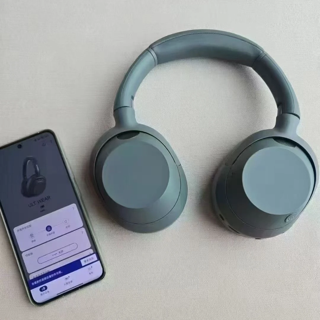 95新  Sony/索尼 ULT WEAR 重低音头戴式降噪蓝牙耳机WH-ULT900N