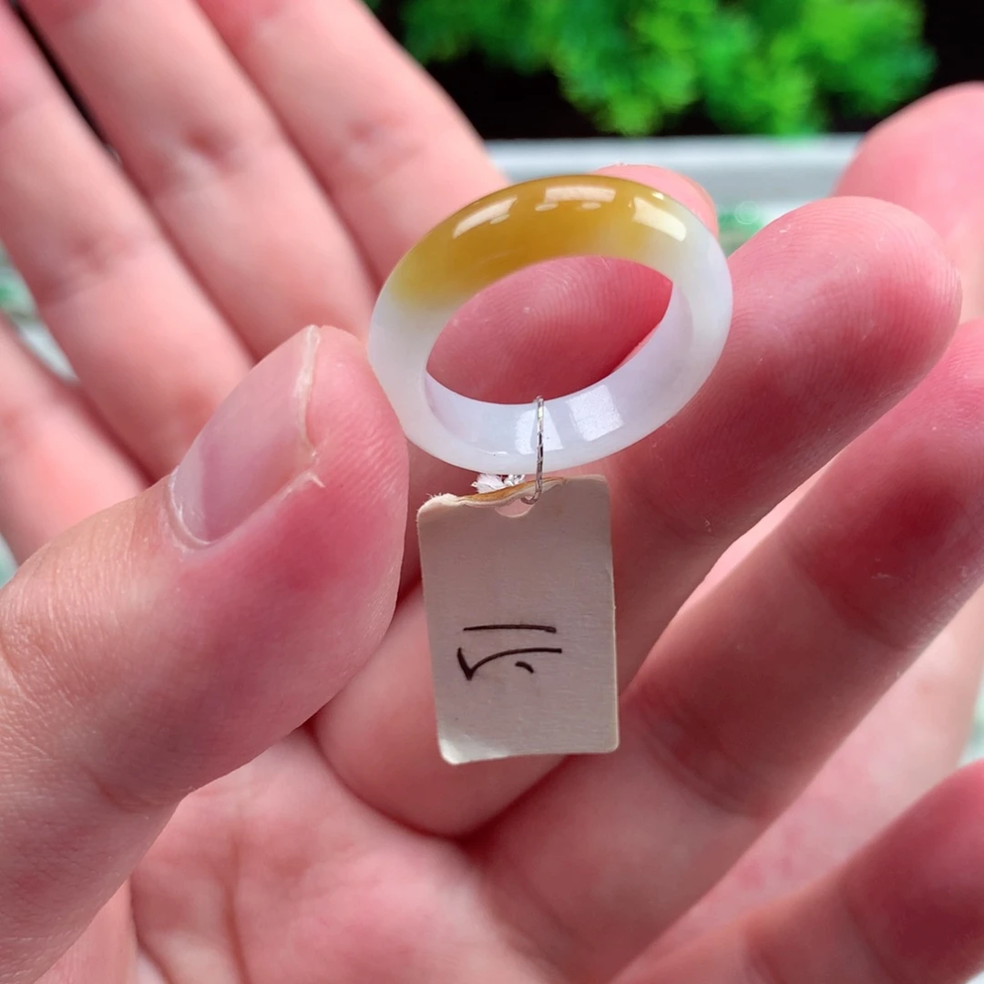 未镶嵌戒指翡翠天然