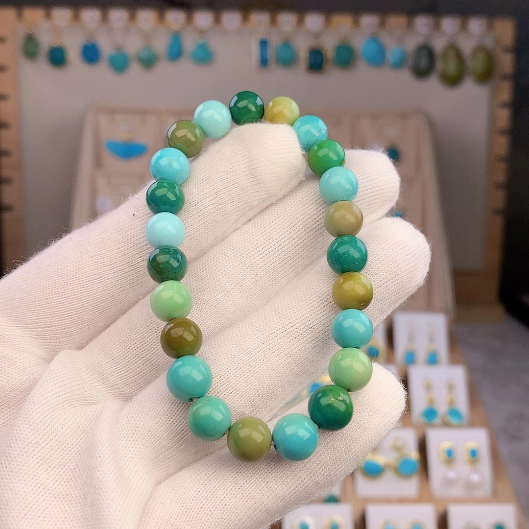 绿松石未镶嵌手链