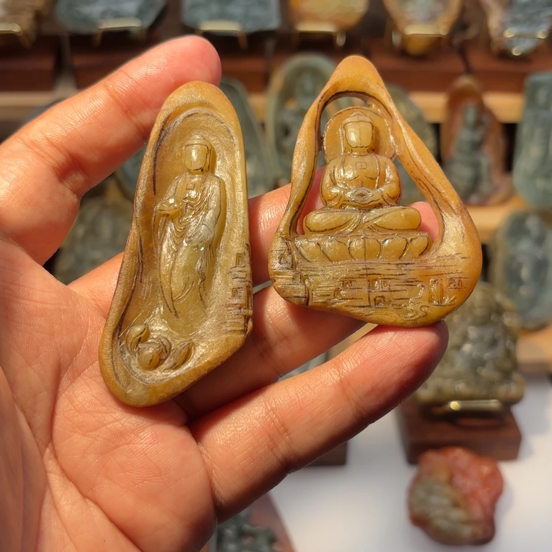 深***炐定制翡翠未镶嵌佛