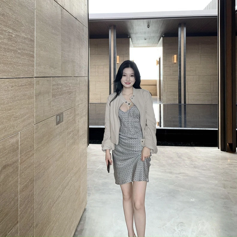 【新品预售】CBY【克罗❤️印花吊带裙】吊带连衣裙