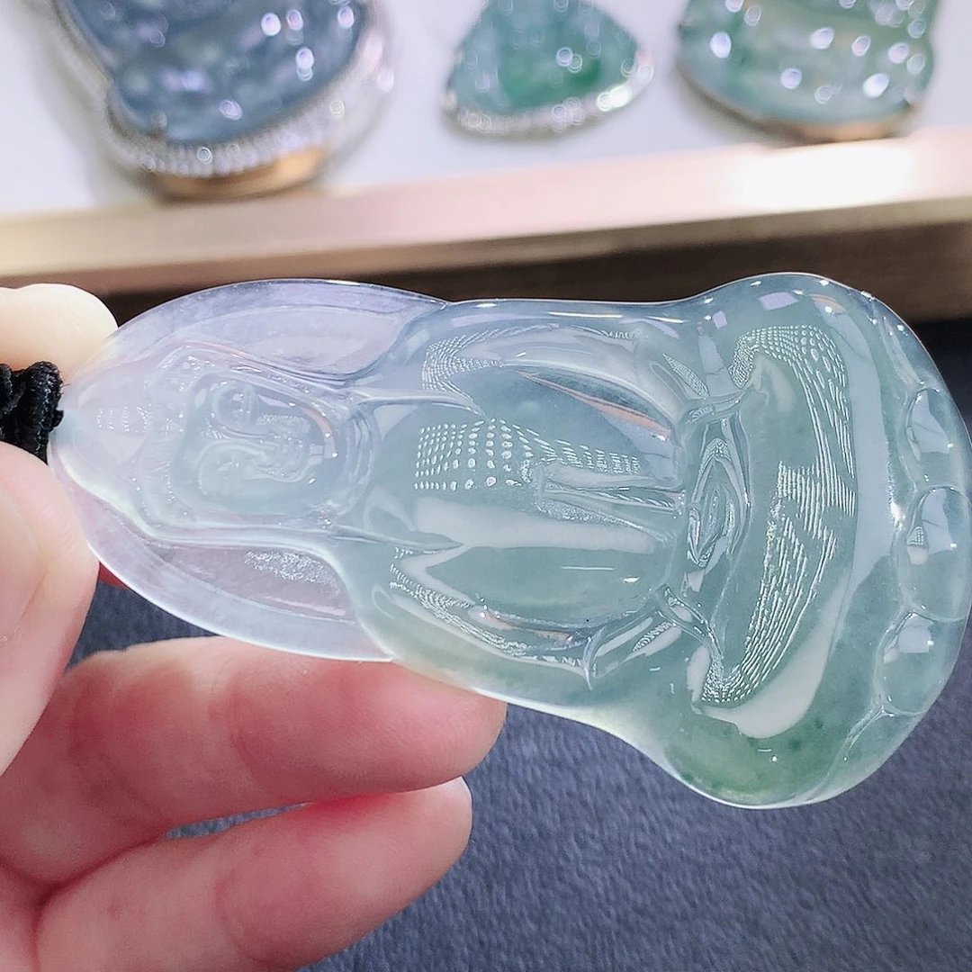 翡翠未镶嵌挂件翡翠