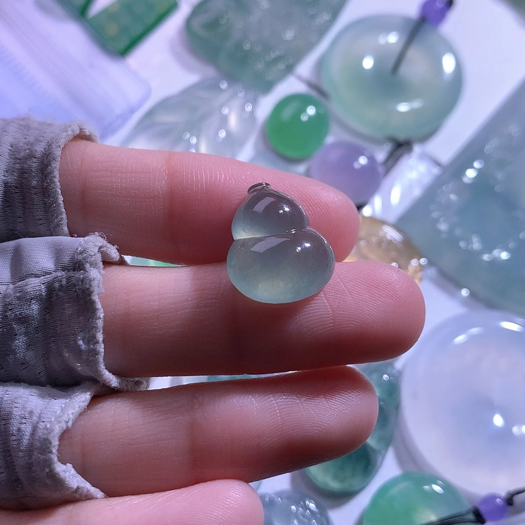 颈饰未镶嵌翡翠葫芦
