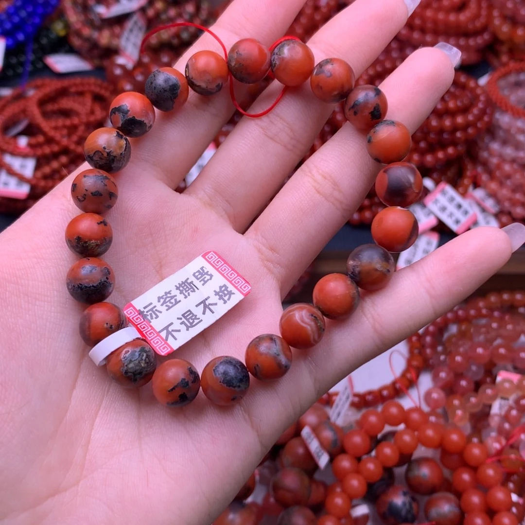 未镶嵌手链南红玛瑙刀***落