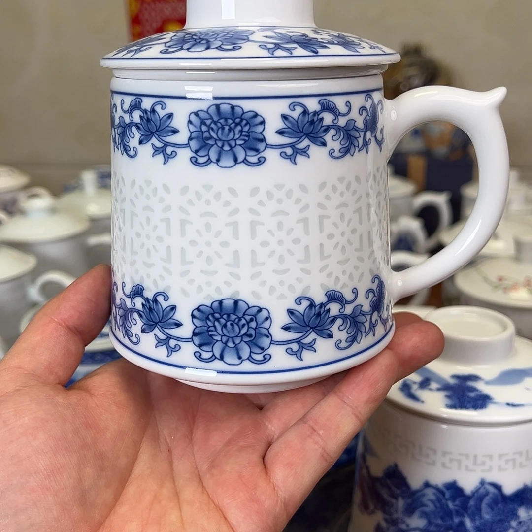 赵*人景德镇陶瓷高温办公杯