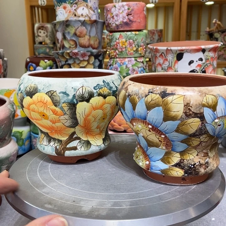 景德镇艺术手绘作品