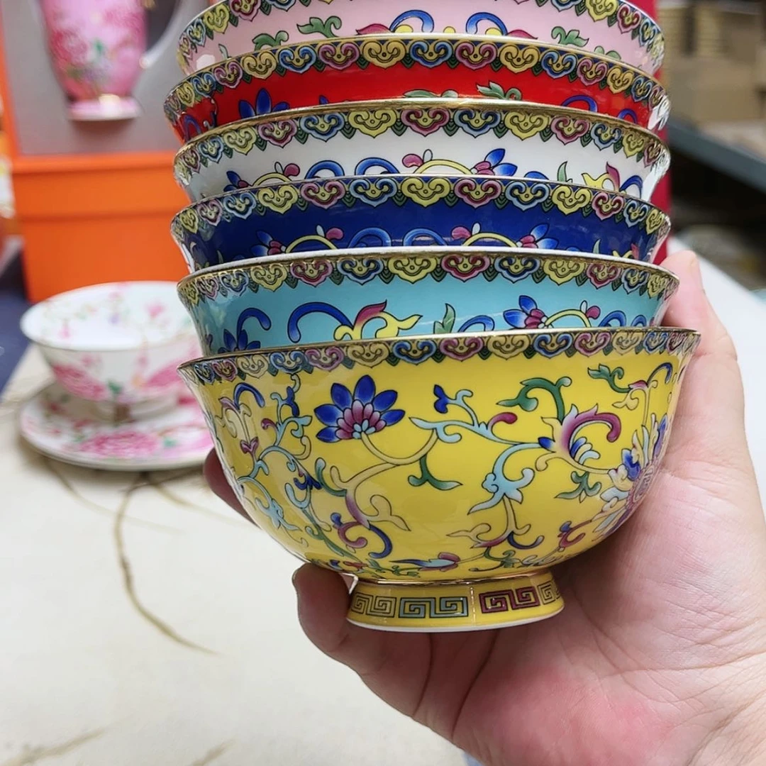 【闪购商品】珐琅4.5英寸6混。。。。。