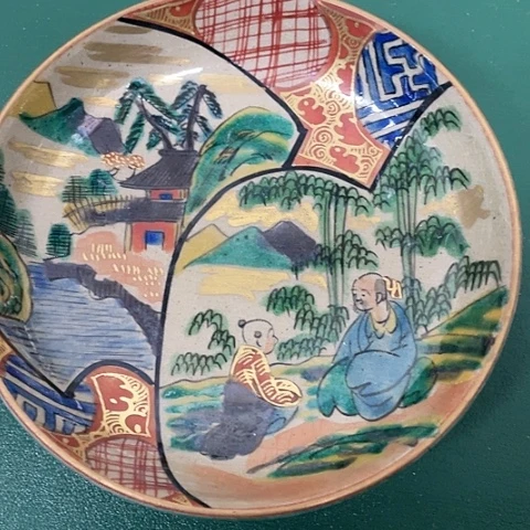 【闪购商品】碟@****买中古工艺品回流瓷器