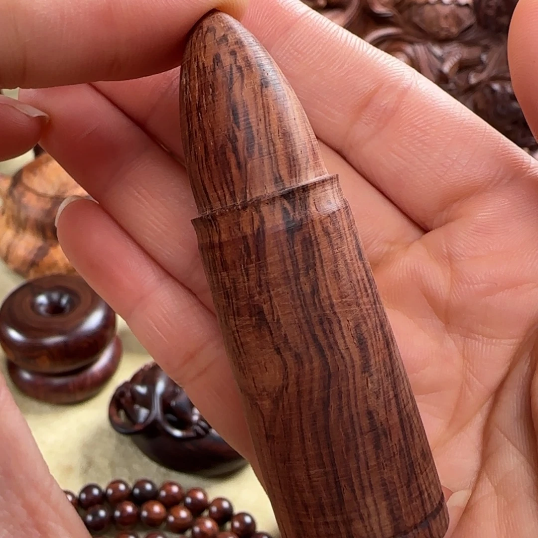 黄花梨/降香黄檀子弹 手把件