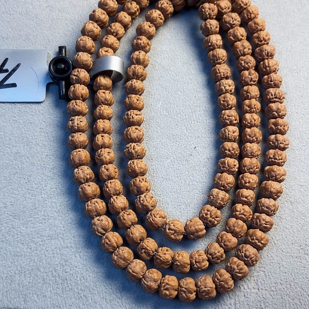 手串金刚菩提臻选级原籽佛手长串7+