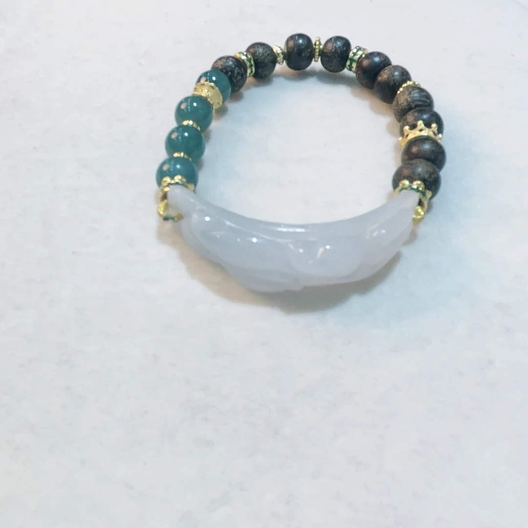 翡翠手链未镶嵌翡翠手牌