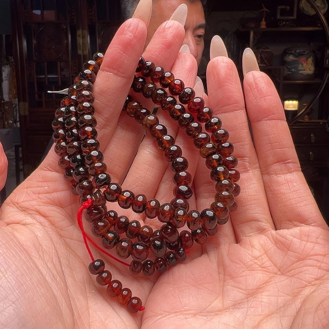 琥珀裸石未镶嵌抚顺琥珀20445。7mm