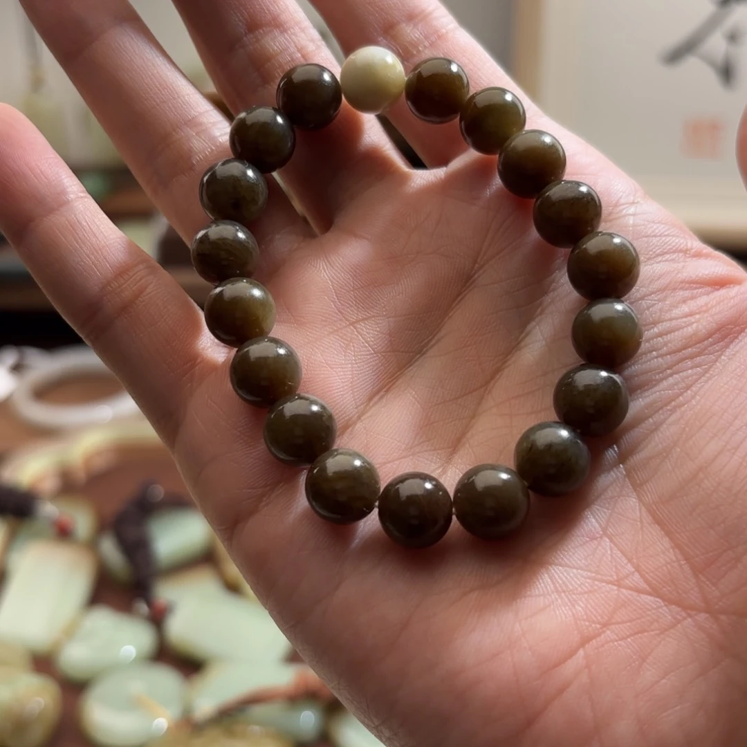 和田玉（糖玉）手链未镶嵌